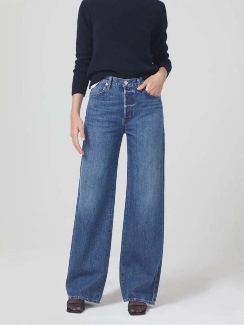 NWOT $285 Citizens Of humanity ANINNA JEANS SZ 26 33” inseam